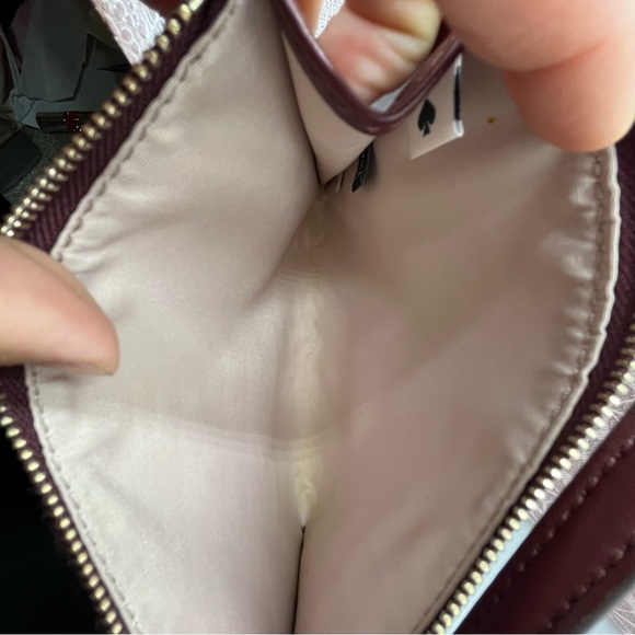 Kate spade ♠️ Flower Coated Canvas Pink Multi All Day Large Tote - Picture 13 of 15